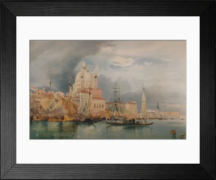 Framed Print : Venice, c1850, (1935). Artist: James Holland Framed Print : Venice, c1850, (1935). Artist: James Holland
