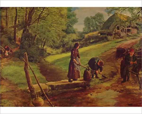 A Devonshire Stream, 1864, (1935). Artist: James Clarke Hook