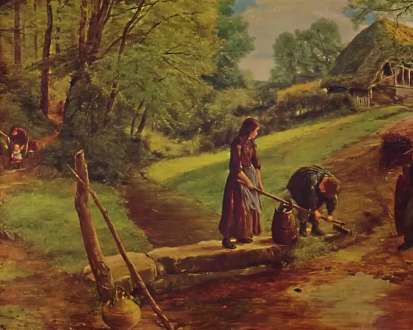 A Devonshire Stream, 1864, (1935). Artist: James Clarke Hook