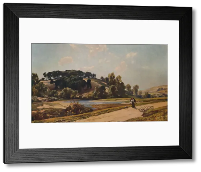 Framed Print : The Road to the Sea, Equihen, 1927, (1935). Artist: Herbert Edwin Pelham Hughes-Stanton Framed Print : The Road to the Sea, Equihen, 1927, (1935). Artist: Herbert Edwin Pelham Hughes-Stanton