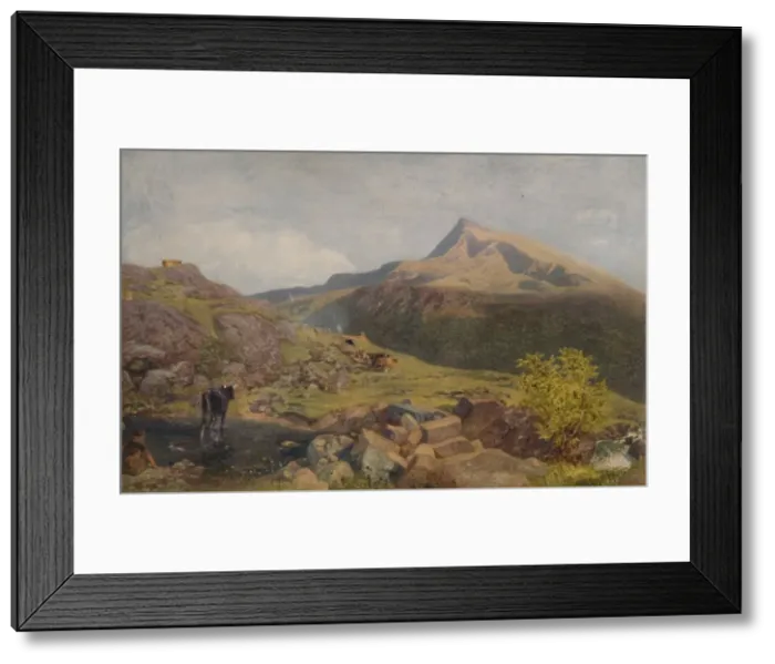 Framed Print : Among the Welsh Hills, 19th century, (1935). Artist: Alfred William Hunt Framed Print : Among the Welsh Hills, 19th century, (1935). Artist: Alfred William Hunt