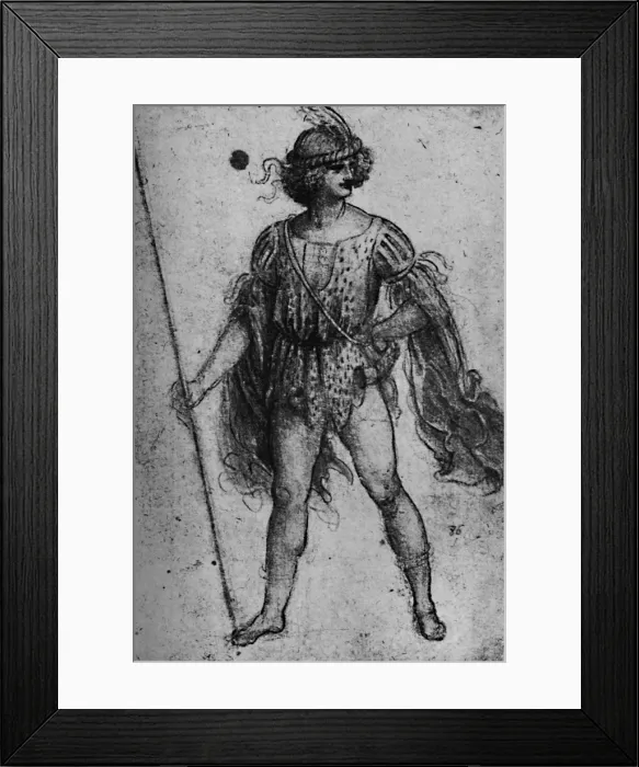 Framed Print : Dress for Tournament, 1928. Artist: Leonardo da Vinci Framed Print : Dress for Tournament, 1928. Artist: Leonardo da Vinci
