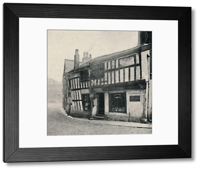 Framed Print : Poets Corner: A Bit of Old Manchester, 1903 Framed Print : Poets Corner: A Bit of Old Manchester, 1903