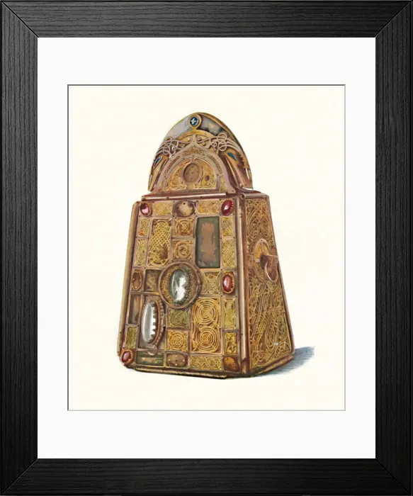 Framed Print : Shrine of St. Patricks Bell, 1903 Framed Print : Shrine of St. Patricks Bell, 1903