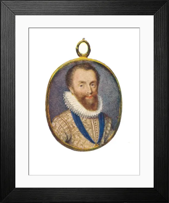 Framed Print : Robert Devereux, Earl of Essex, c1580-1610, (1903) Framed Print : Robert Devereux, Earl of Essex, c1580-1610, (1903)