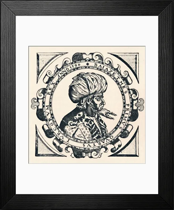 Framed Print : Portrait of Bajazet, 1603, (1903) Framed Print : Portrait of Bajazet, 1603, (1903)