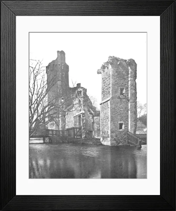 Framed Print : Brickwork at Caister Castle, Norfolk, 1903 Framed Print : Brickwork at Caister Castle, Norfolk, 1903