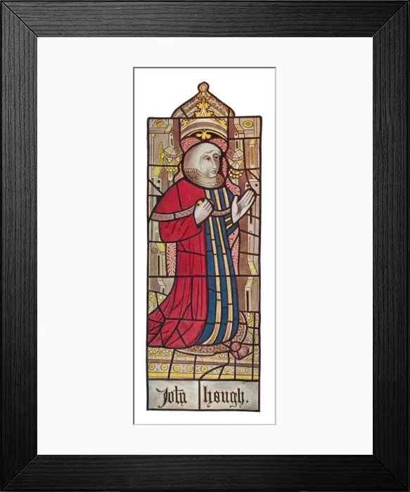 Framed Print : John Hough - Serjeants at Law. (Long Melford Church, Suffolk), 1903 Framed Print : John Hough - Serjeants at Law. (Long Melford Church, Suffolk), 1903