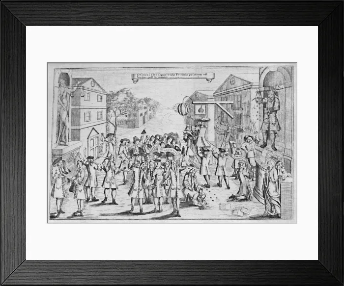 Framed Print : An Election Won By Bribery, 1727, (1904) Framed Print : An Election Won By Bribery, 1727, (1904)
