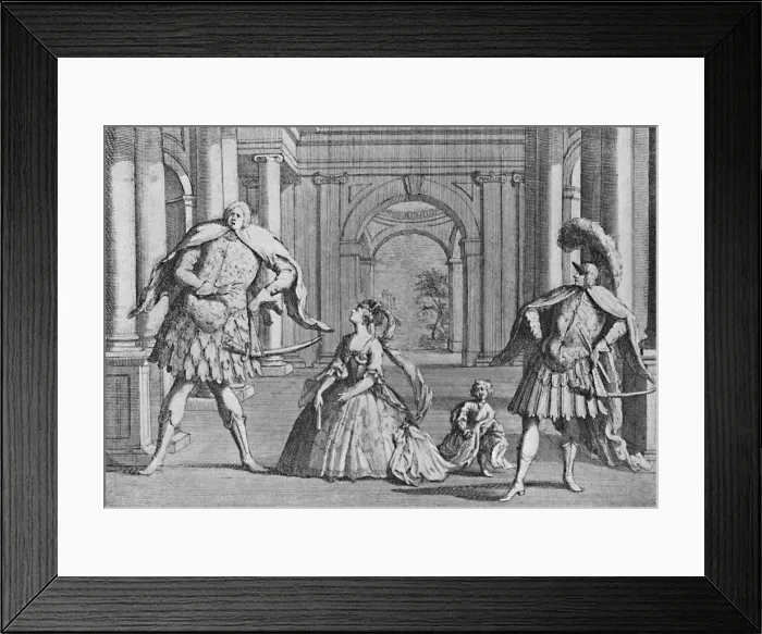 Framed Print : Senesino on the Stage, 1725, (1904) Framed Print : Senesino on the Stage, 1725, (1904)