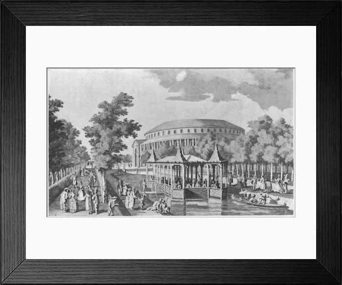 Framed Print : Ranelagh in 1752, after Canaletti, c1750, (1904). Artist: Charles Grignion Framed Print : Ranelagh in 1752, after Canaletti, c1750, (1904). Artist: Charles Grignion