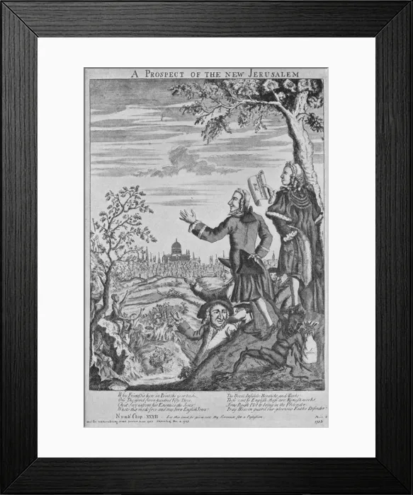Framed Print : Anti-Semitism in 1753, 1735, (1904) Framed Print : Anti-Semitism in 1753, 1735, (1904)