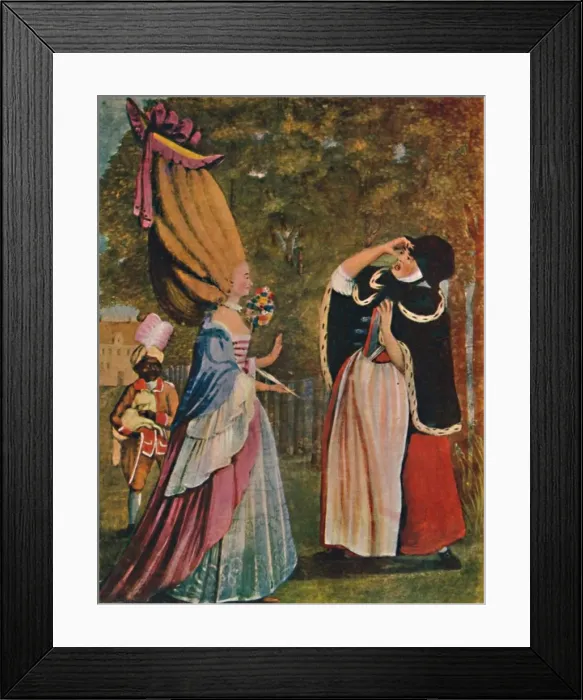 Framed Print : Be Not Amazed, Dear Mother! It Is Indeed Your Daughter Anne, 18th century (1904)