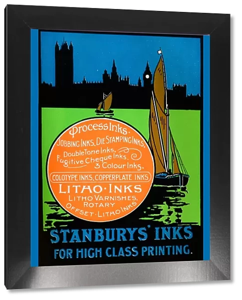 Stanburys Inks for High Class Printing, 1917