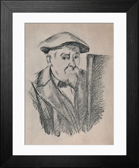 Framed Print : Portrait of the Artist, c. 1900, (1946). Artist: Paul Cezanne Framed Print : Portrait of the Artist, c. 1900, (1946). Artist: Paul Cezanne