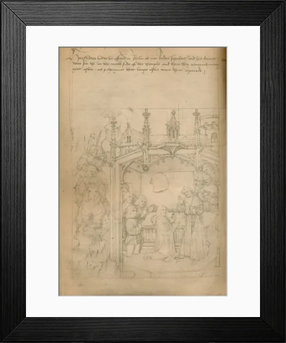 Framed Print : At the Holy Sepulchure, 1903 Framed Print : At the Holy Sepulchure, 1903