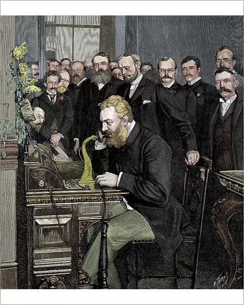 Alexander Graham Bell (1847-1922), Scottish-born American inventor
