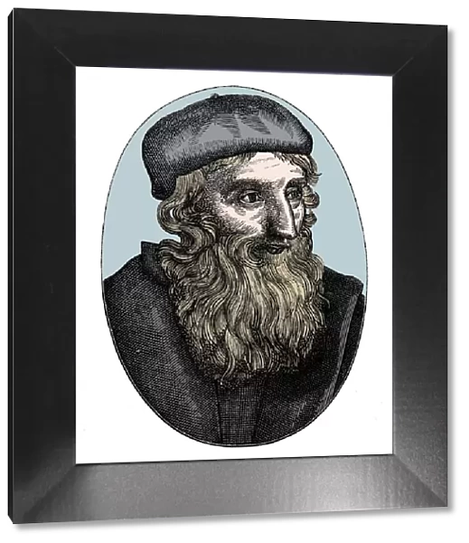 John Wycliffe, 14th century English religious reformer, 16th century