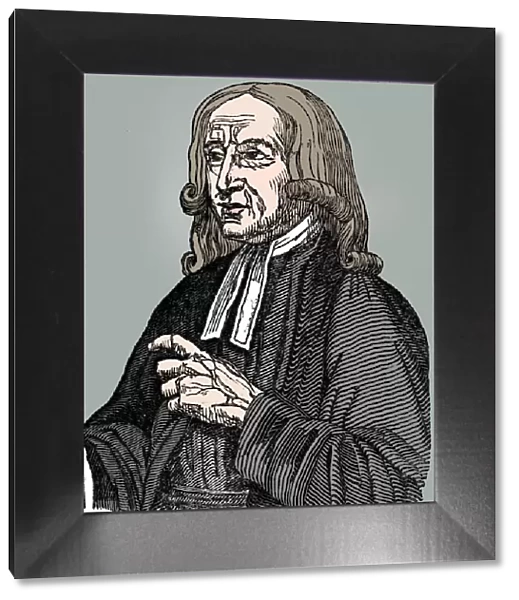 John Wesley, 18th century English non-conformist preacher, 1832