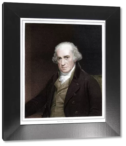 James Watt, Scottish engineer, (1833). Artist: CE Wagstaff