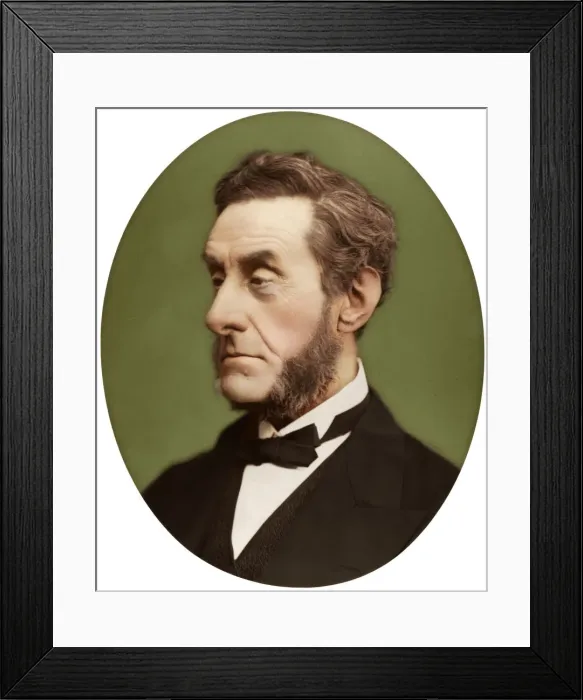 Framed Print : Anthony Ashley-Cooper, 7th Earl of Shaftesbury, British politician and philanthropist, 1876. Artist: Lock & Whitfield Framed Print : Anthony Ashley-Cooper, 7th Earl of Shaftesbury, British politician and philanthropist, 1876. Artist: Lock & Whitfield