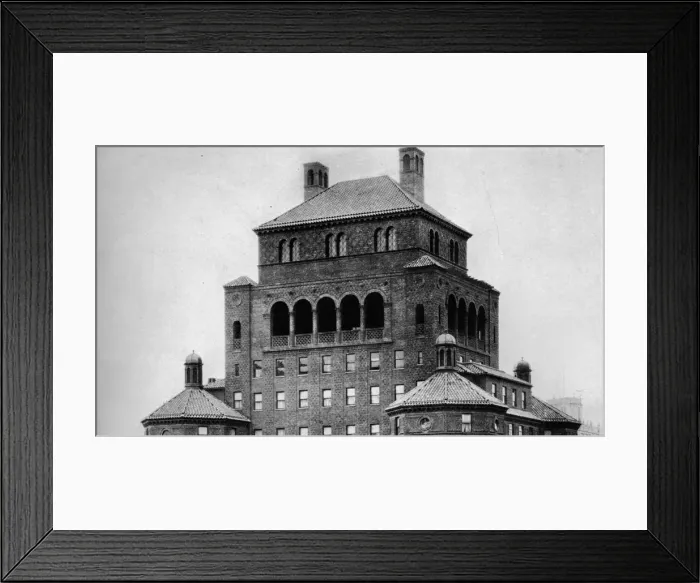 Framed Print : The Fraternity Clubs Building, New York City, 1924 Framed Print : The Fraternity Clubs Building, New York City, 1924