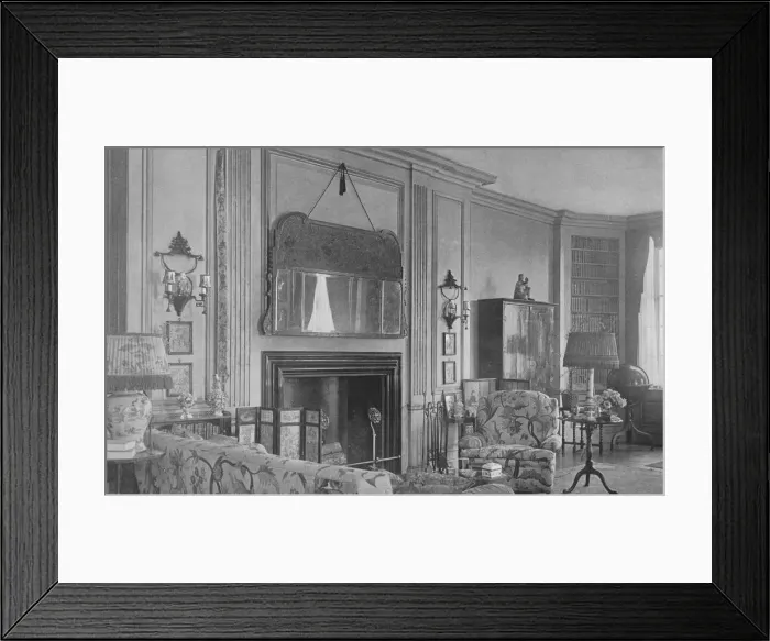 Framed Print : One side of the drawing room, house of Mrs WK Vanderbilt, New York, 1924 Framed Print : One side of the drawing room, house of Mrs WK Vanderbilt, New York, 1924