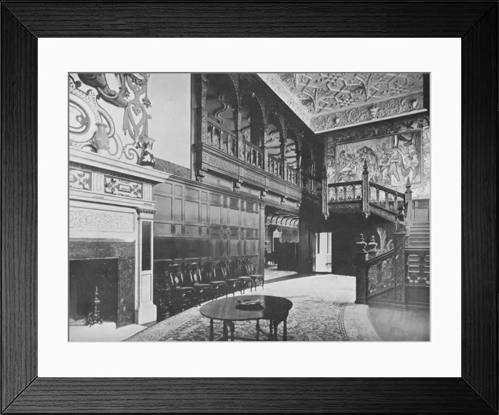 Framed Print : Hurstbourne Park - The Earl of Portsmouth, 1910 Framed Print : Hurstbourne Park - The Earl of Portsmouth, 1910