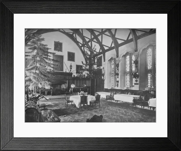 Framed Print : Berkeley Castle, Gloucester - The Lord Fitzhardinge, 1910 Framed Print : Berkeley Castle, Gloucester - The Lord Fitzhardinge, 1910