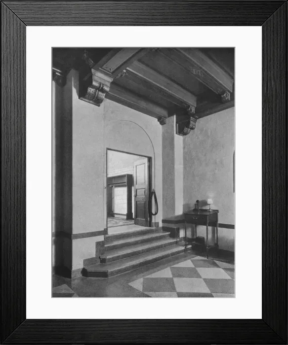 Framed Print : Entrance to south-east dining room, the Fraternity Clubs Building, New York City, 1924 Framed Print : Entrance to south-east dining room, the Fraternity Clubs Building, New York City, 1924