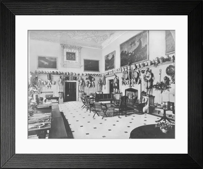 Framed Print : Parham Park, Sussex - The Lord Zouche, 1910 Framed Print : Parham Park, Sussex - The Lord Zouche, 1910