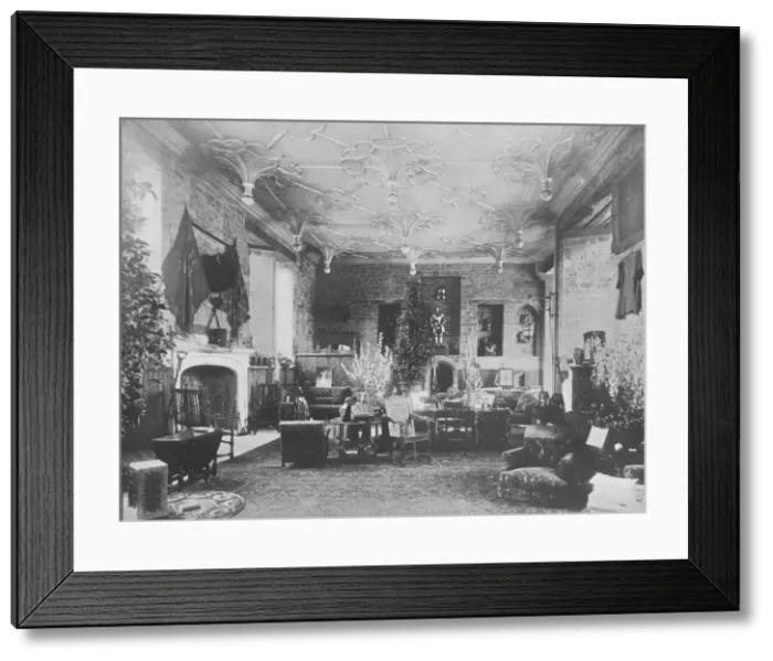 Framed Print : Broughton Castle, Banbury - The Lord Save and Sele, 1910 Framed Print : Broughton Castle, Banbury - The Lord Save and Sele, 1910