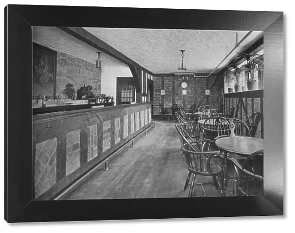 English bar in the basement, Hotel Royal Bermudiana, Hamilton, Bermuda, 1924