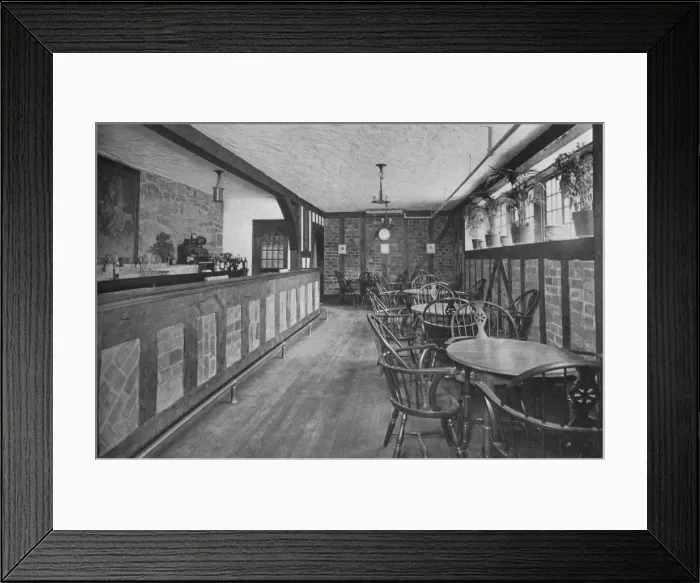 Framed Print : English bar in the basement, Hotel Royal Bermudiana, Hamilton, Bermuda, 1924 Framed Print : English bar in the basement, Hotel Royal Bermudiana, Hamilton, Bermuda, 1924