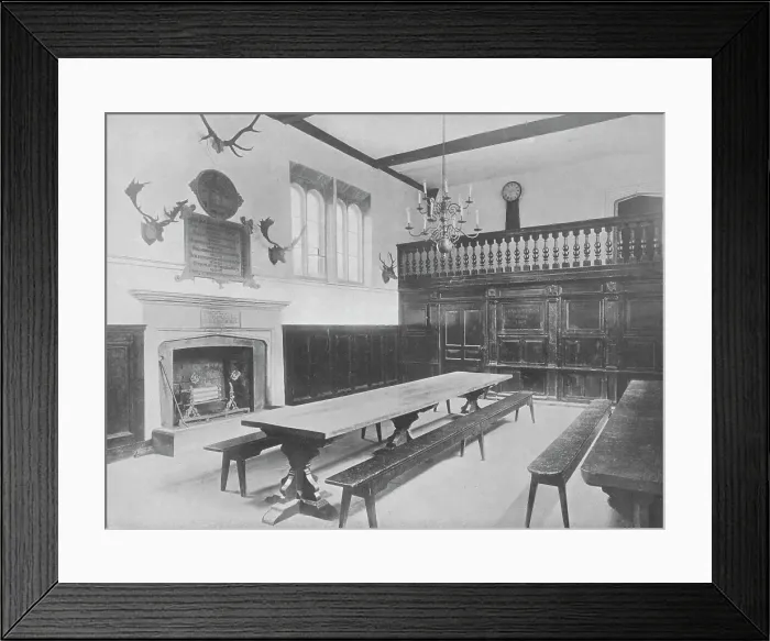 Framed Print : Apethorpe Hall, Northants - Mr. Leonard Brassey, 1910 Framed Print : Apethorpe Hall, Northants - Mr. Leonard Brassey, 1910