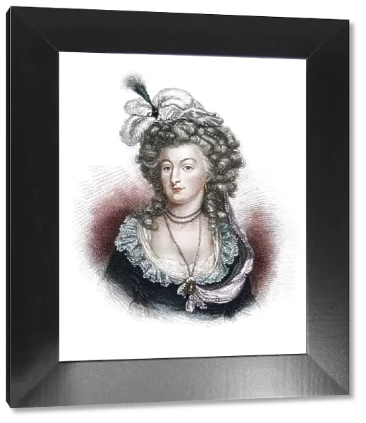 Marie Antoinette, Queen Consort of Louis XVI of France, (1843)