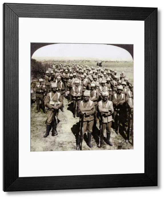 Framed Print : The Guards Brigade on the march to Kroonstadt, South Africa, Boer War, 1900. Artist: Underwood & Underwood Framed Print : The Guards Brigade on the march to Kroonstadt, South Africa, Boer War, 1900. Artist: Underwood & Underwood