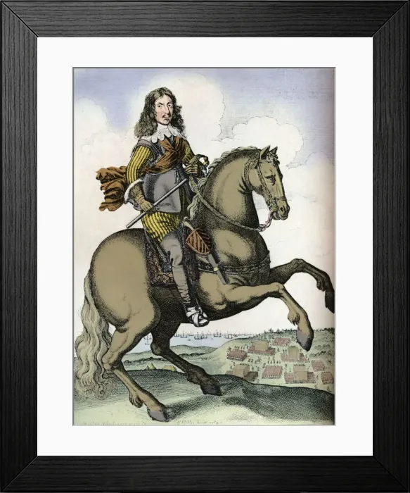 Framed Print : Oliver Cromwell, 1640 Framed Print : Oliver Cromwell, 1640