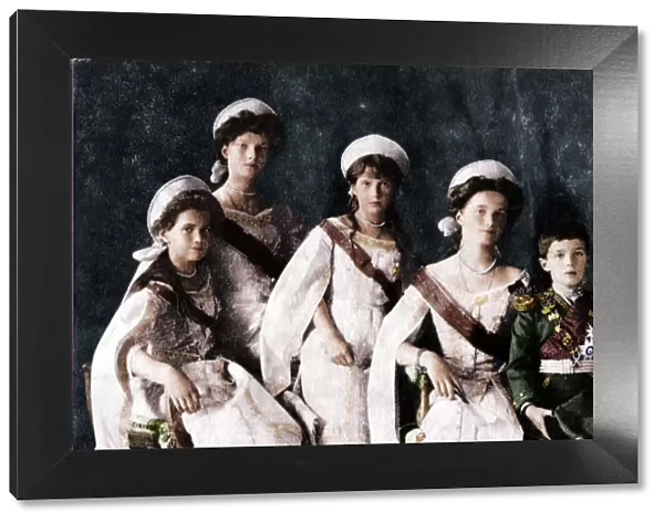 Children of Tsar Nicholas II of Russia, c1910