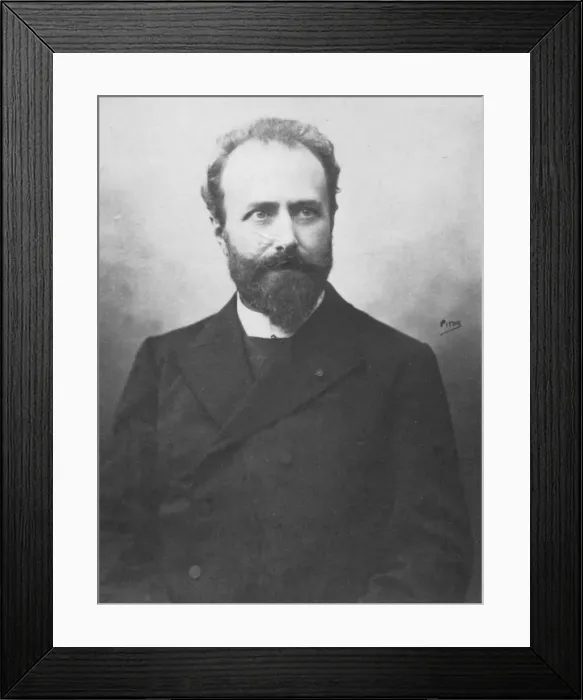 Framed Print : Baudoin, c1893. Artist: Eugene Pirou Framed Print : Baudoin, c1893. Artist: Eugene Pirou