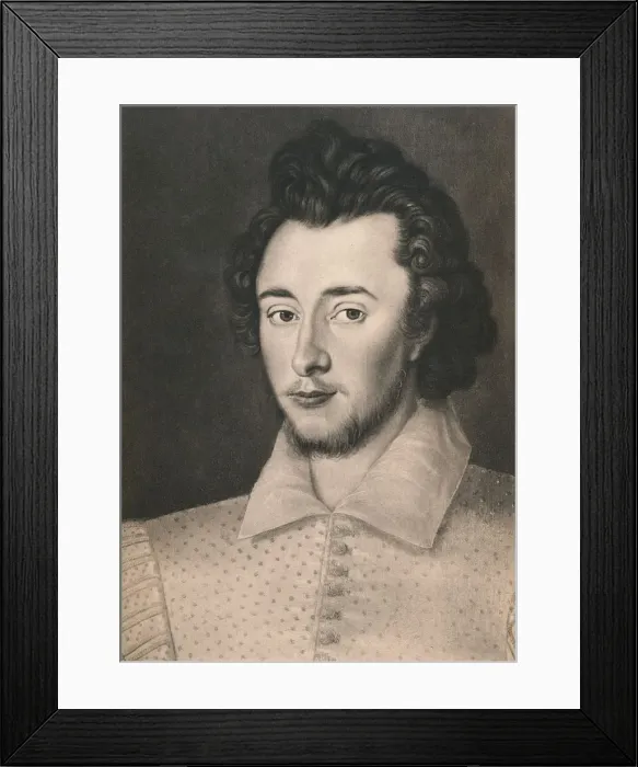 Framed Print : Sir Thomas Overbury, c16th century, (1904) Framed Print : Sir Thomas Overbury, c16th century, (1904)