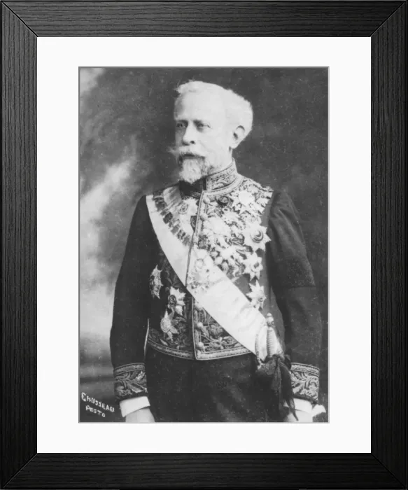 Framed Print : Cambon (Paul), c1893. Artist: Chusseau Photo Framed Print : Cambon (Paul), c1893. Artist: Chusseau Photo