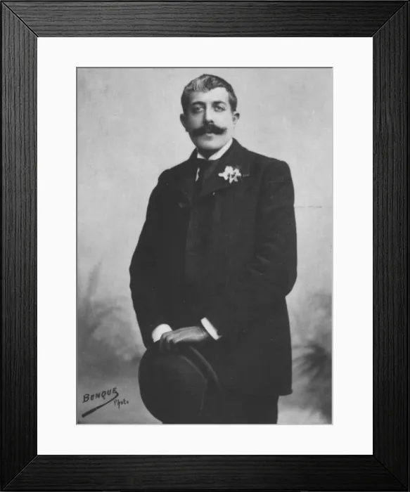 Framed Print : Jean Lorrain, c1893. Artist: Benque Framed Print : Jean Lorrain, c1893. Artist: Benque