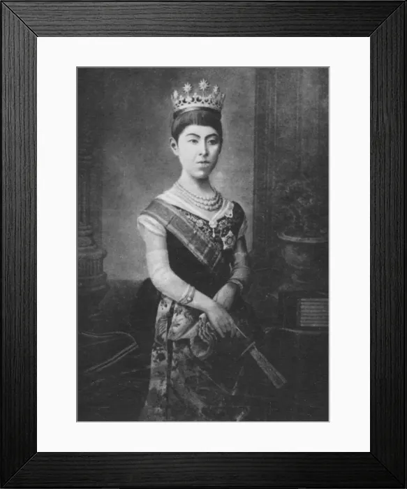 Framed Print : Haruko, c1893 Framed Print : Haruko, c1893