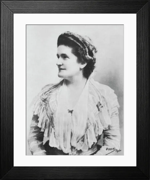 Framed Print : Madame Marni, c1893. Artist: Eugene Pirou Framed Print : Madame Marni, c1893. Artist: Eugene Pirou