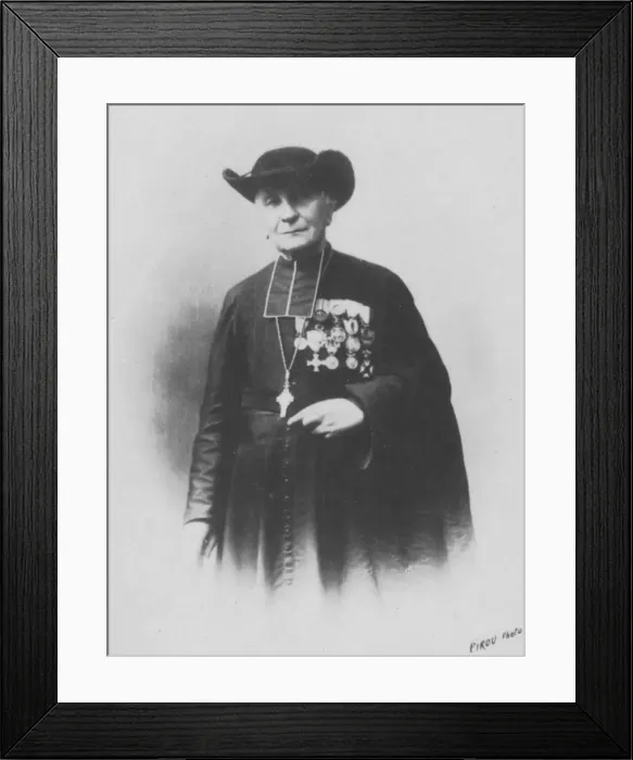 Framed Print : Monseigneur Lanusse, c1893. Artist: Eugene Pirou Framed Print : Monseigneur Lanusse, c1893. Artist: Eugene Pirou