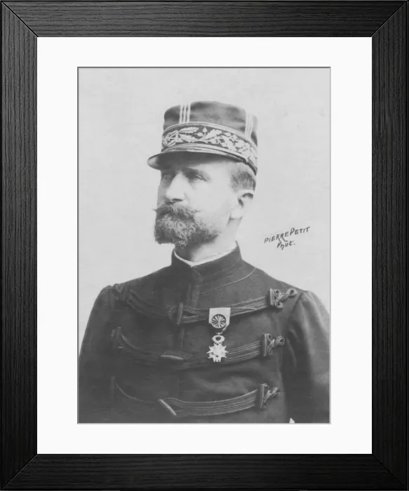 Framed Print : General Hagron, c1893. Artist: Pierre Petit Framed Print : General Hagron, c1893. Artist: Pierre Petit