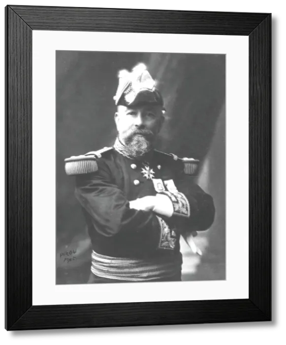 Framed Print : General Dessirier, c1893. Artist: Eugene Pirou