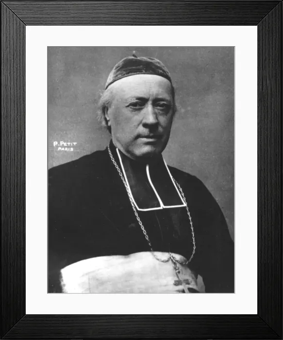 Framed Print : Monseigneur Freppel, c1893. Artist: Pierre Petit Framed Print : Monseigneur Freppel, c1893. Artist: Pierre Petit