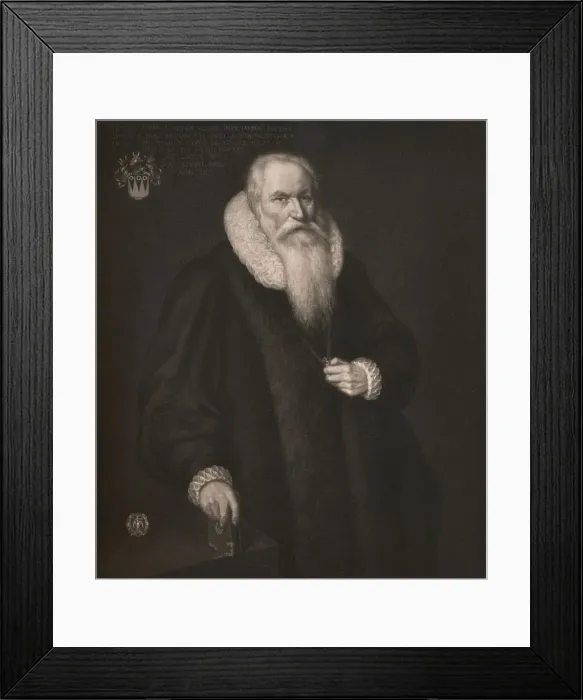Framed Print : Sir Peter Young, c16th century, (1904) Framed Print : Sir Peter Young, c16th century, (1904)